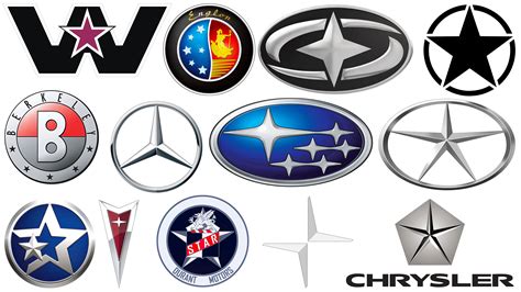 What car logo is a star?